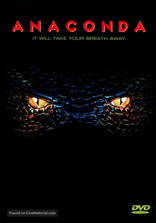 Anaconda - DVD movie cover