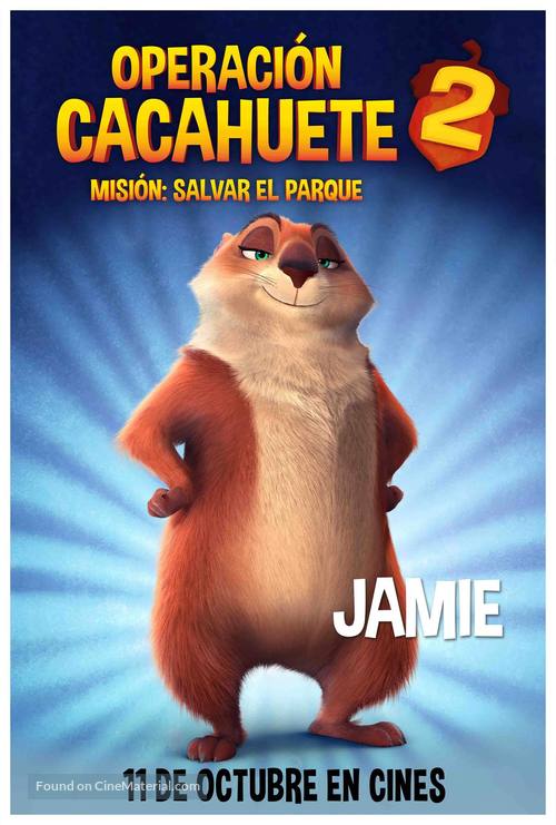 The Nut Job 2 - Spanish Movie Poster