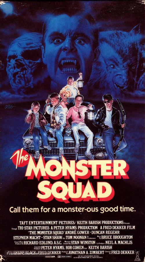 The Monster Squad - VHS movie cover
