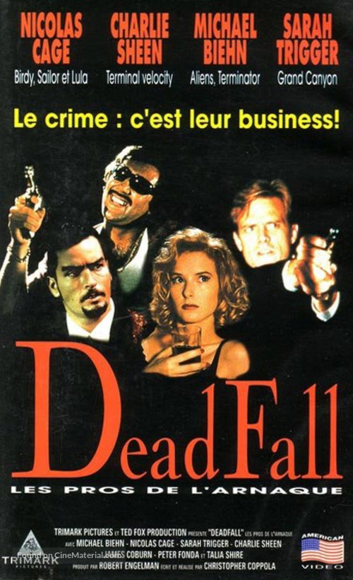 Deadfall - French Movie Cover