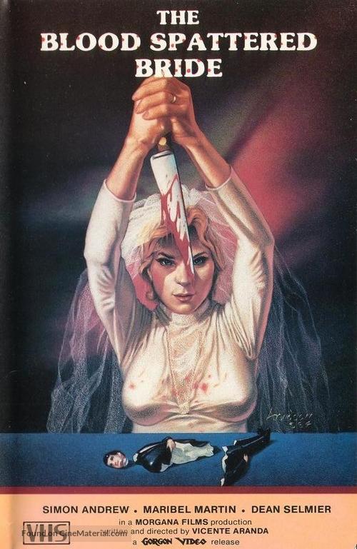 La novia ensangrentada - VHS movie cover