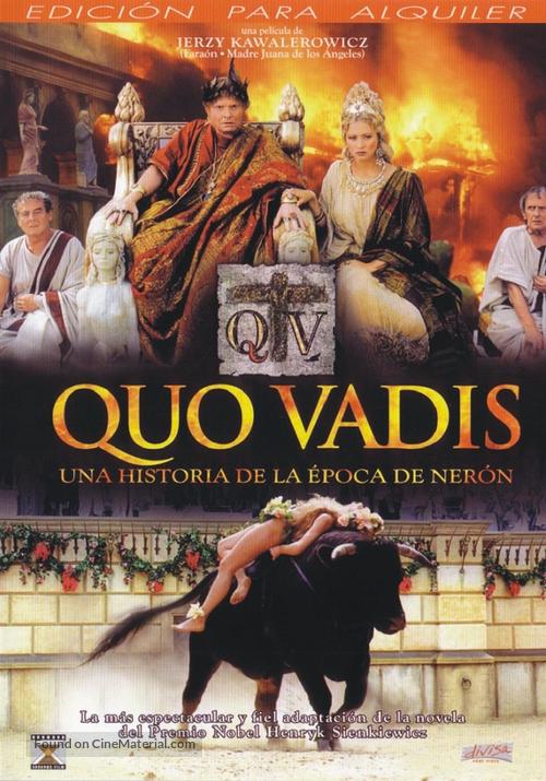 Quo Vadis? - Spanish DVD movie cover
