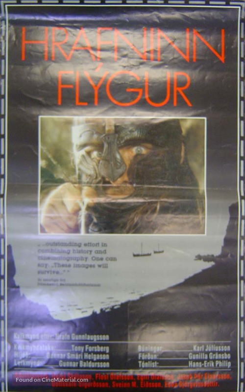 Hrafninn fl&yacute;gur - Icelandic Movie Poster