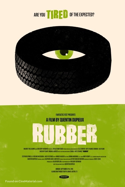 Rubber - Homage movie poster