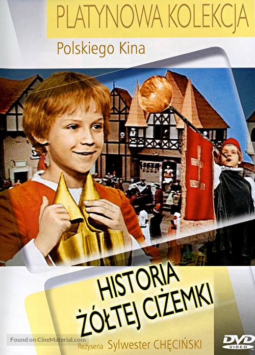 Historia z&oacute;ltej cizemki - Polish DVD movie cover