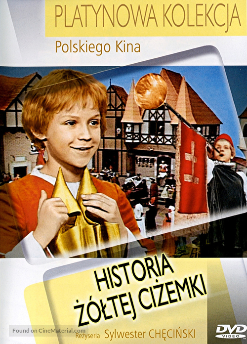 Historia z&oacute;ltej cizemki - Polish DVD movie cover