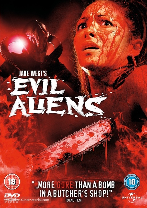 Evil Aliens - British DVD movie cover