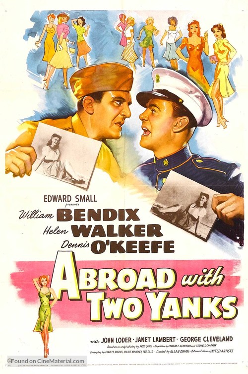 Abroad with Two Yanks - Movie Poster