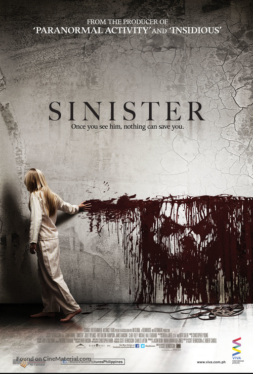 Sinister - Philippine Movie Poster