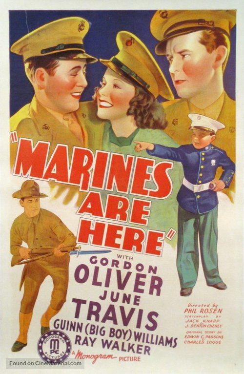 The Marines Are Here - Movie Poster
