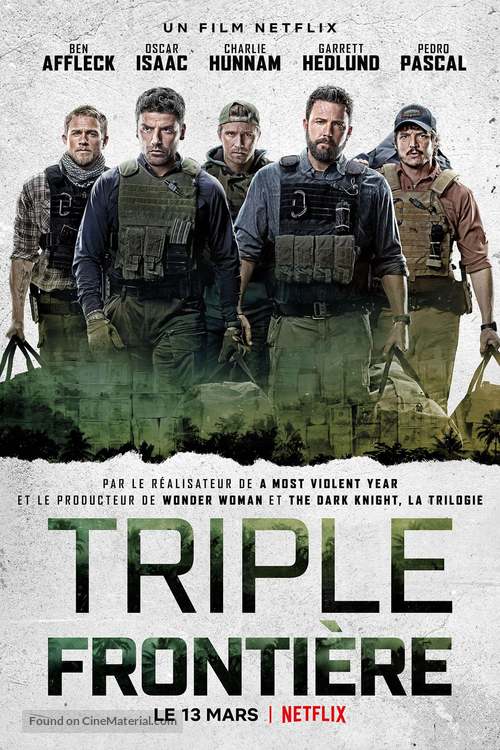 Triple Frontier - French Movie Poster