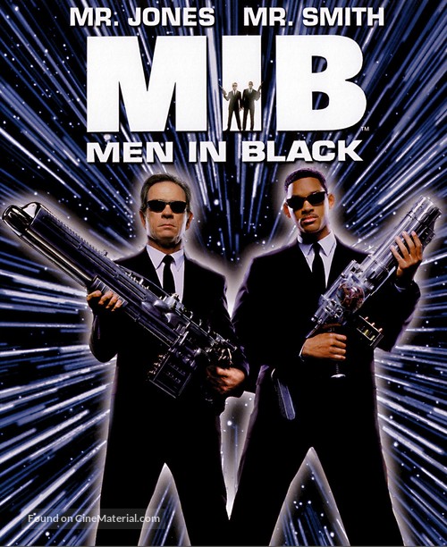 Men in Black - Blu-Ray movie cover