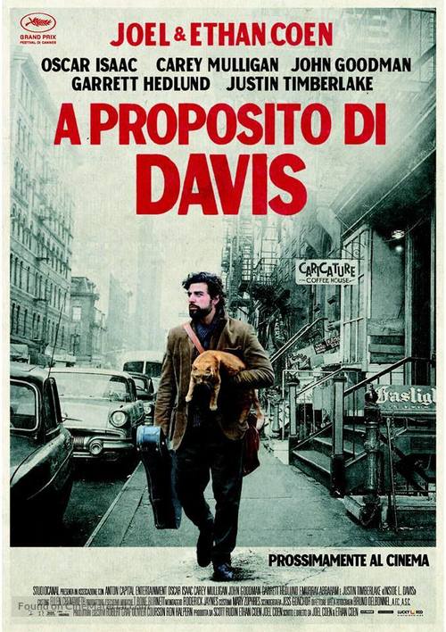 Inside Llewyn Davis - Italian Movie Poster