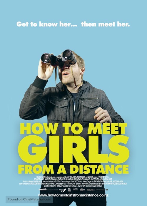 How to Meet Girls from a Distance - New Zealand Movie Poster