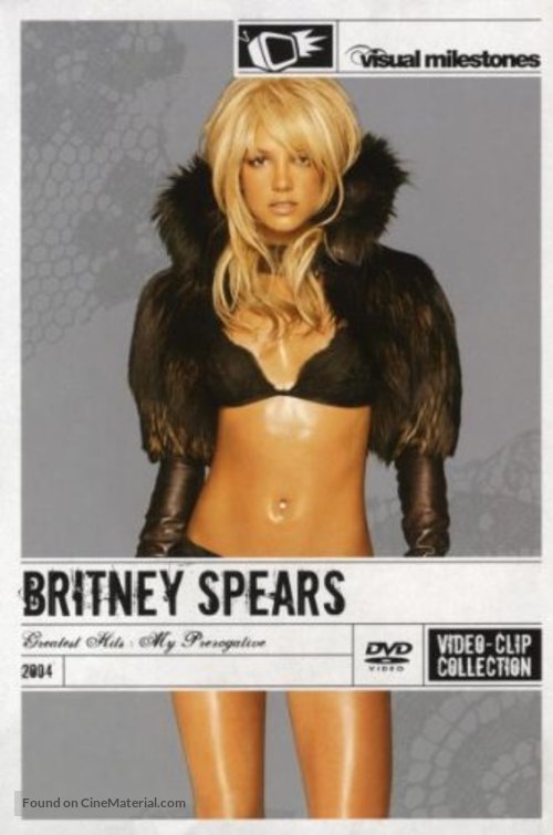 Britney Spears: Greatest Hits - My Prerogative - Canadian DVD movie cover