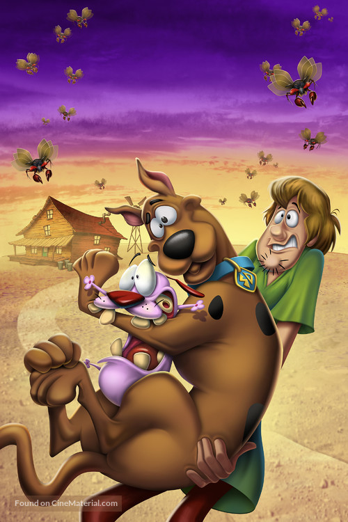 Straight Outta Nowhere: Scooby-Doo! Meets Courage the Cowardly Dog - Key art