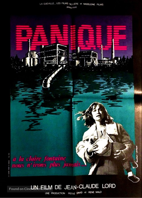 Panique - French Movie Poster