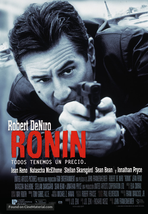 Ronin - Spanish Movie Poster