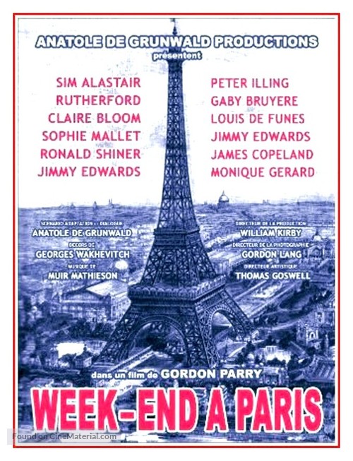 Innocents in Paris - French Movie Poster