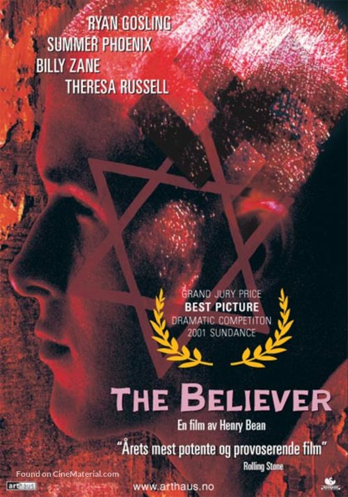 The Believer - Norwegian Movie Poster
