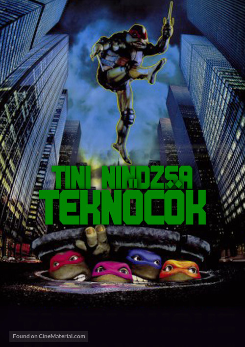 Teenage Mutant Ninja Turtles - Hungarian Movie Poster