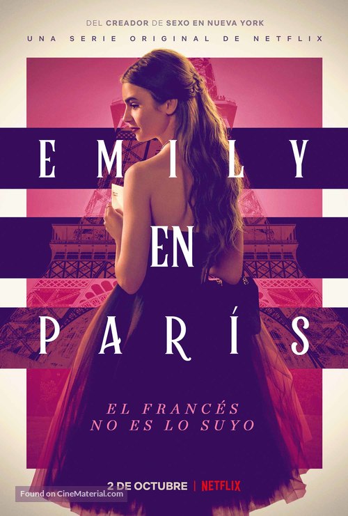 &quot;Emily in Paris&quot; - Spanish Movie Poster