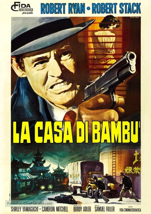 House of Bamboo - Italian Movie Poster