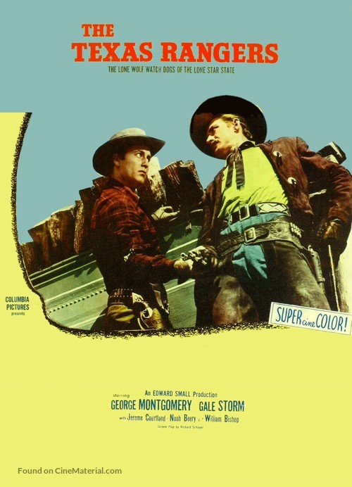 The Texas Rangers - Movie Cover