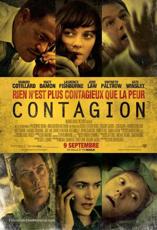 Contagion - Canadian Movie Poster
