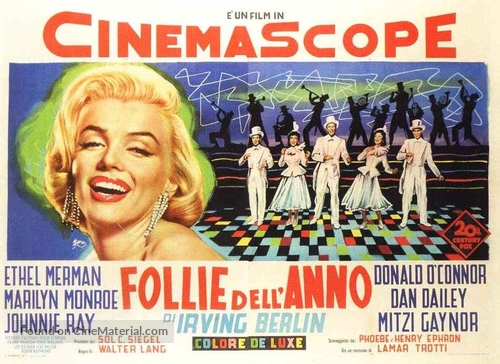 There&#039;s No Business Like Show Business - Italian Movie Poster