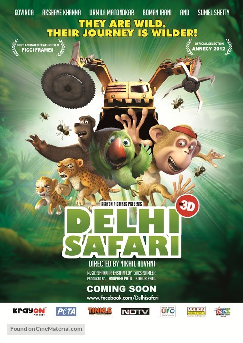Delhi Safari - Movie Poster