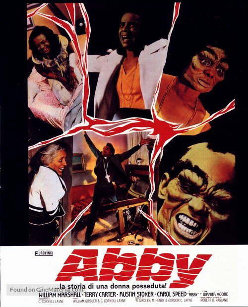 Abby - Italian Movie Poster