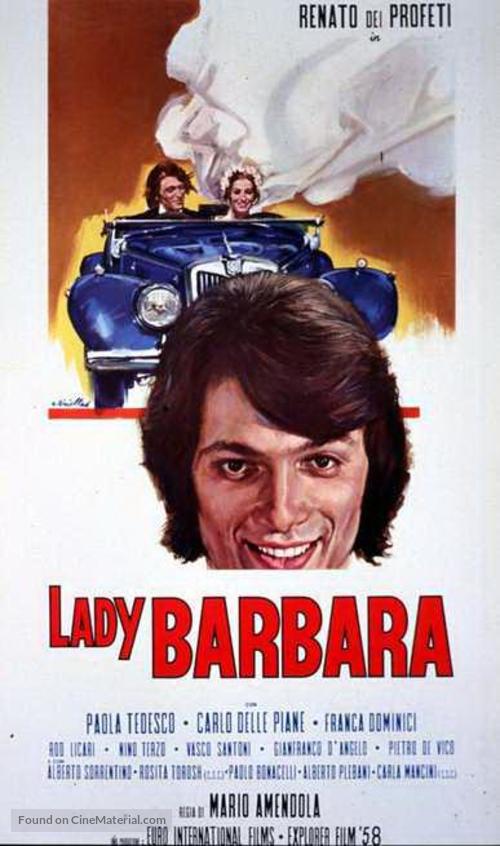 Lady Barbara - Italian Movie Poster