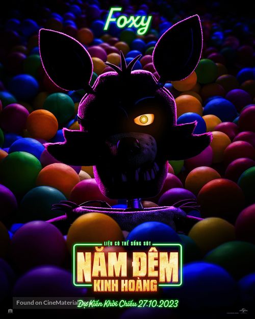 Five Nights at Freddy&#039;s - Vietnamese Movie Poster