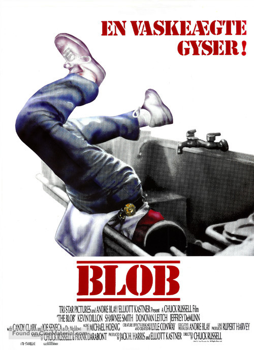 The Blob - Danish Movie Poster