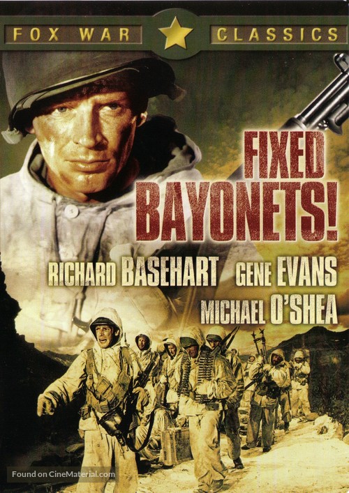 Fixed Bayonets! - DVD movie cover