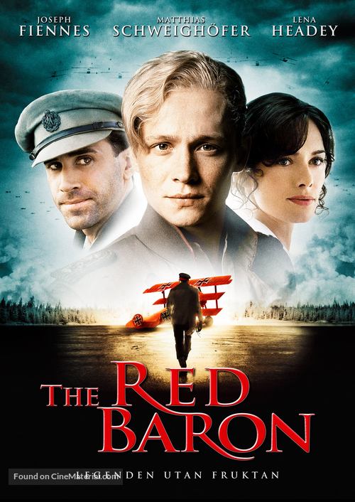Der rote Baron - Danish Movie Poster