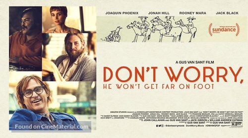 Don&#039;t Worry, He Won&#039;t Get Far on Foot - Movie Poster