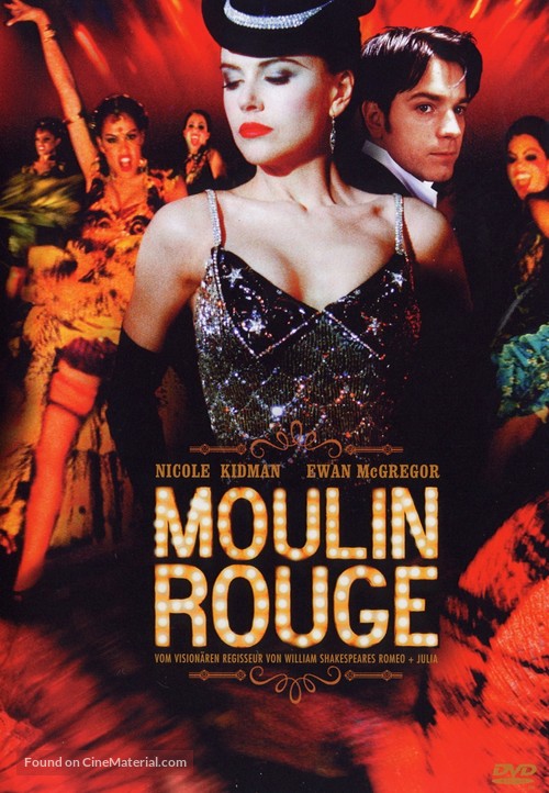 Moulin Rouge - Portuguese Movie Cover