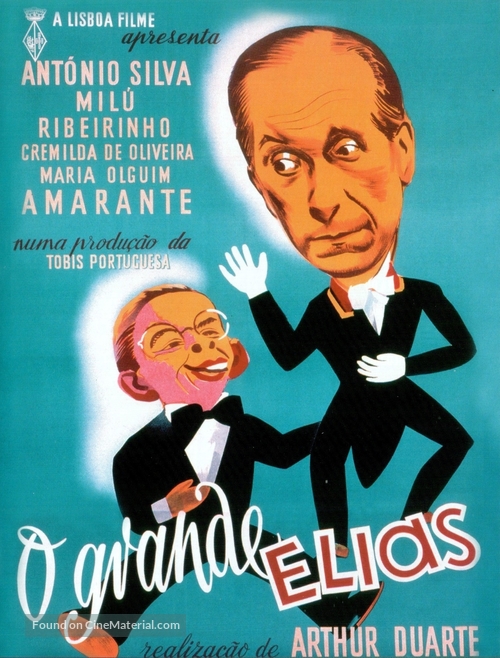 O Grande Elias - Portuguese DVD movie cover