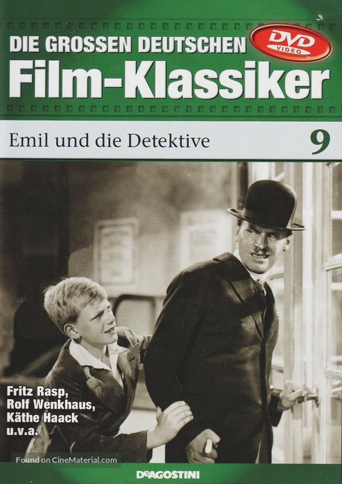 Emil und die Detektive - German DVD movie cover