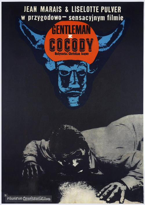 Le gentleman de Cocody - Polish Movie Poster