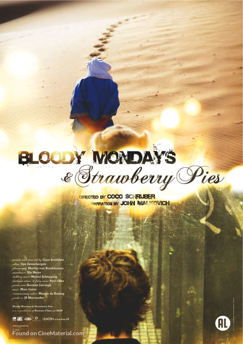 Bloody Mondays &amp; Strawberry Pies - Dutch Movie Poster