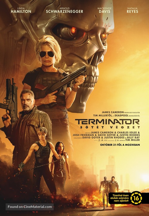 Terminator: Dark Fate - Hungarian Movie Poster