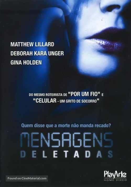 Messages Deleted - Brazilian DVD movie cover