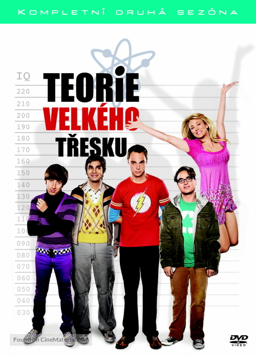 &quot;The Big Bang Theory&quot; - Czech DVD movie cover