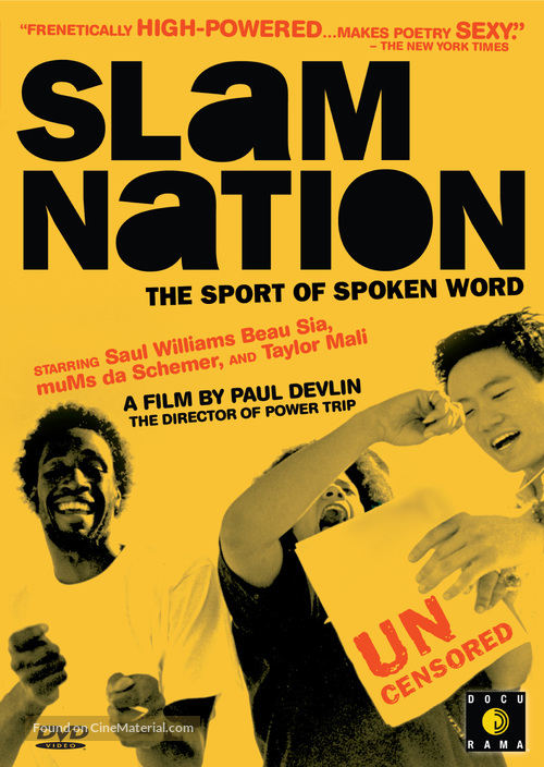 SlamNation - DVD movie cover