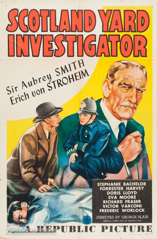Scotland Yard Investigator - Movie Poster