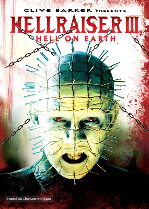 Hellraiser III: Hell on Earth - DVD movie cover