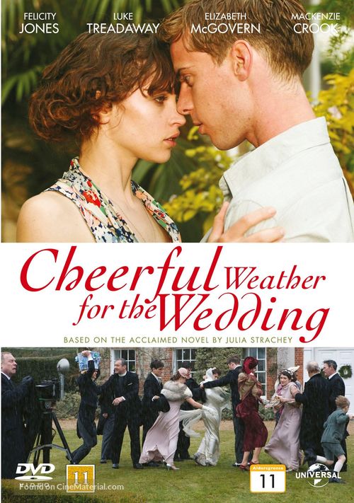 Cheerful Weather for the Wedding - Danish DVD movie cover